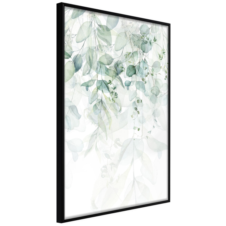 Poster Gentle Touch of Nature - jungle leaves composition on white background 127898 additionalImage 11