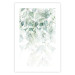 Poster Gentle Touch of Nature - jungle leaves composition on white background 127898 additionalThumb 21