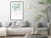 Poster Gentle Touch of Nature - jungle leaves composition on white background 127898 additionalThumb 18
