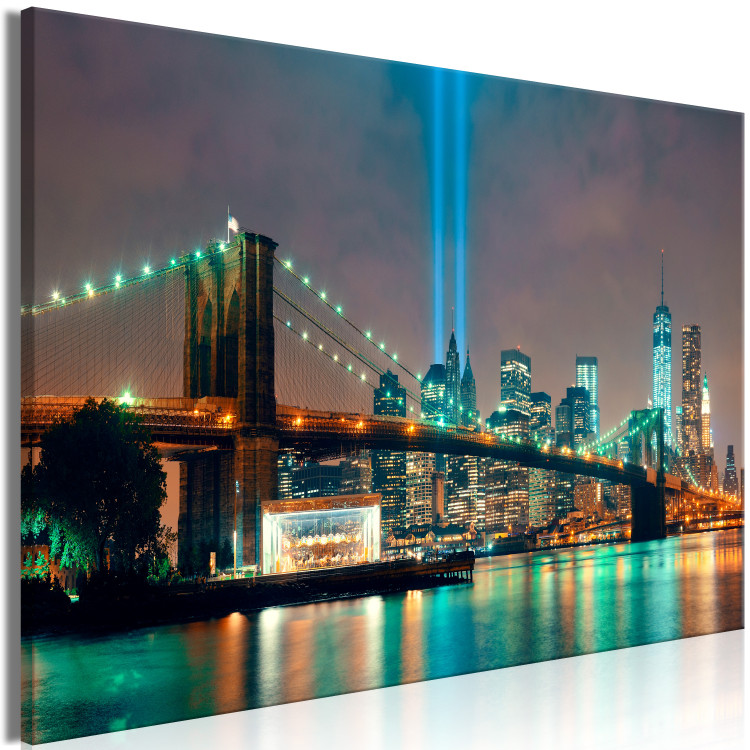 Large canvas print New York City: Beautiful Night  [Large Format] 128698 additionalImage 2