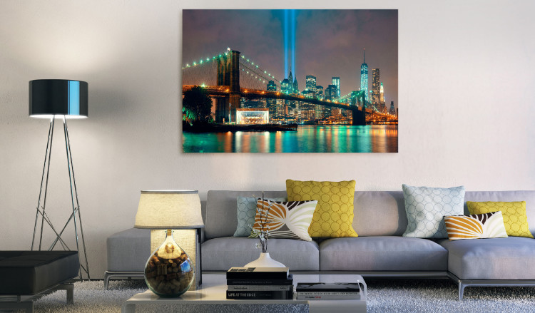 Large canvas print New York City: Beautiful Night  [Large Format] 128698 additionalImage 5