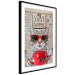 Poster Cat with Coffee - funny composition with domestic pet and text in the background 129098 additionalThumb 6