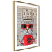 Poster Cat with Coffee - funny composition with domestic pet and text in the background 129098 additionalThumb 7