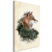 Canvas Mr. Fox (1-piece) Vertical - fancifully depicted fox on a light background 130398 additionalThumb 2