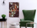 Wall Poster Magic Shrub - plant with green leaves in a wintry holiday atmosphere 132198 additionalThumb 2