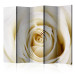 Room Separator Pearl Maze II (5-piece) - composition in delicate rose petals 132998