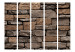 Room Divider Screen Egyptian Stone II - texture of bricks in Egyptian carvings and stones 133598 additionalThumb 3