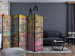 Room Divider Screen Freestyle II - texture with abstract graffiti-style patterns 133898 additionalThumb 4