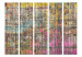 Room Divider Screen Freestyle II - texture with abstract graffiti-style patterns 133898 additionalThumb 3