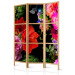 Folding Screen June Evening (3-piece) - colorful flowers and green plants 134298 additionalThumb 5