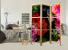Folding Screen June Evening (3-piece) - colorful flowers and green plants 134298 additionalThumb 8