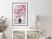 Wall Poster April in Paris - romantic landscape of Paris and a tree with pink leaves 135098 additionalThumb 18