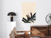 Wall Poster Plant Aura - boho-style abstraction with a leaf of a green plant 137498 additionalThumb 14