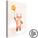 Canvas Fox and Star (1-piece) Vertical - colorful illustration for children 143498 additionalThumb 6