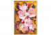 Paint by Number Kit Blooming Twig - Colorful Cherry Blossoms on a Golden Background 146198 additionalThumb 3