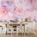 Wall Mural Moody Roses - Pink Abstract Flowers in a Romantic Style 146598 additionalThumb 6