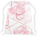 Backpack Marble crystals - an abstract, geometric composition in glamour style 147698 additionalThumb 2