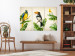 Canvas Print Exotic Triptych (3-piece) - colorful birds among green plants 149098 additionalThumb 3