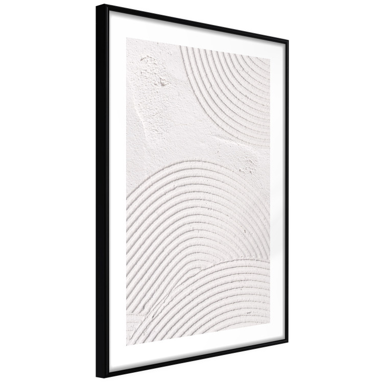 Poster Grooves - Abstract Shapes in Organic Shaped Cement 149898 additionalImage 6