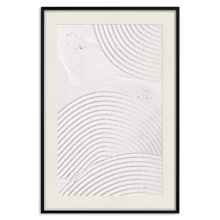 Poster Grooves - Abstract Shapes in Organic Shaped Cement 149898 additionalImage 26