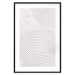 Poster Grooves - Abstract Shapes in Organic Shaped Cement 149898 additionalThumb 25