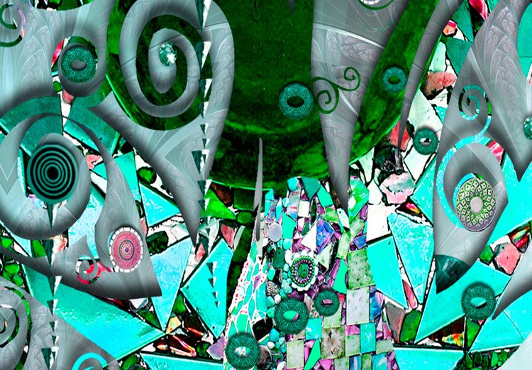 Large canvas print Emerald Magic Tree [Large Format] 150698 additionalImage 4