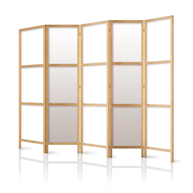 Room Divider Screen Solid White II [Room Dividers] 150798 additionalImage 5
