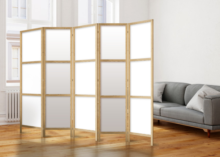 Room Divider Screen Solid White II [Room Dividers] 150798 additionalImage 8
