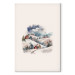 Canvas Christmas Village - Watercolor Illustration of Snow-Covered Houses 151698 additionalThumb 7