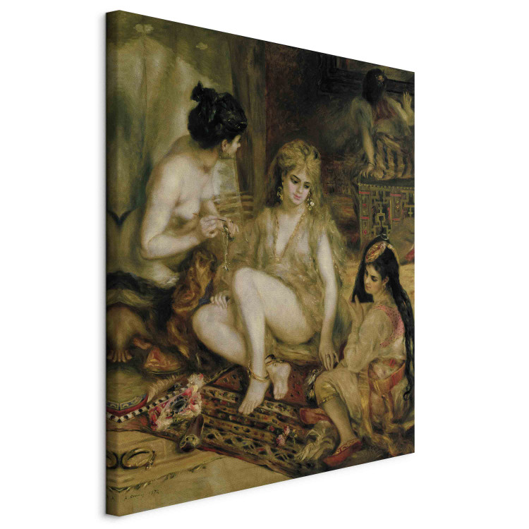 Reproduction Painting Interior of a Harem in Montmartre, Parisian women dressed as Algerians 152398 additionalImage 2