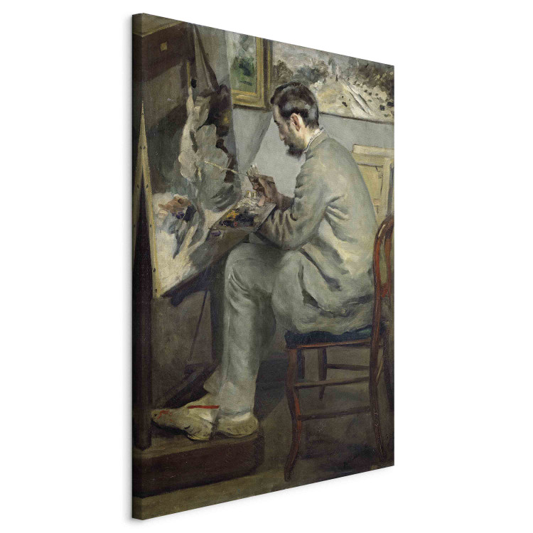 Reproduction Painting Frederic Bazille at his Easel 152598 additionalImage 2