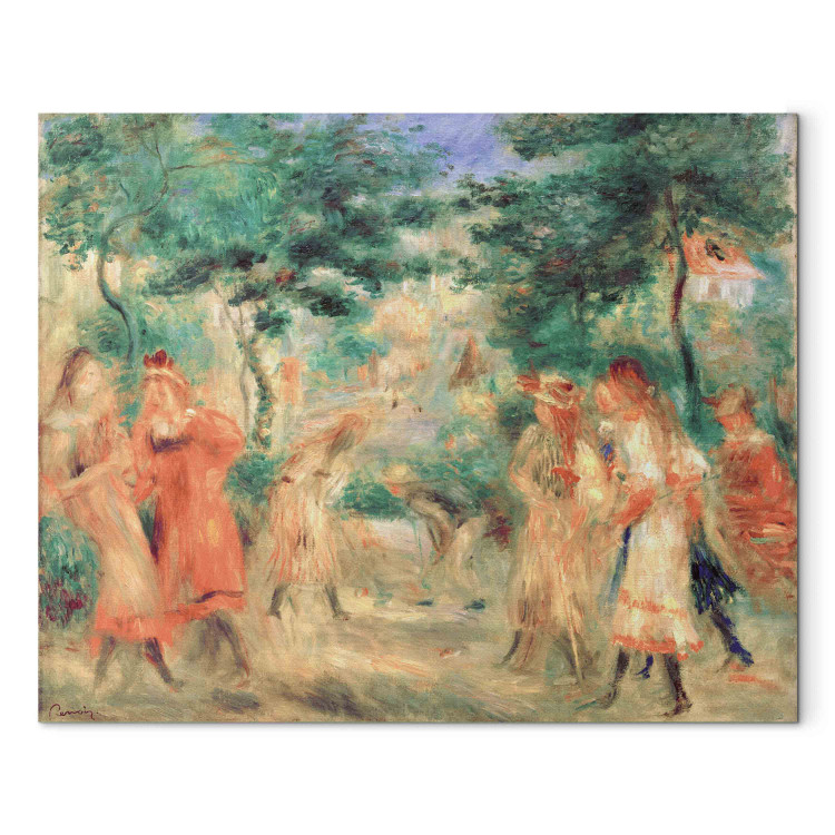 Art Reproduction Enfants dans le jardin de Montmartre 153098
