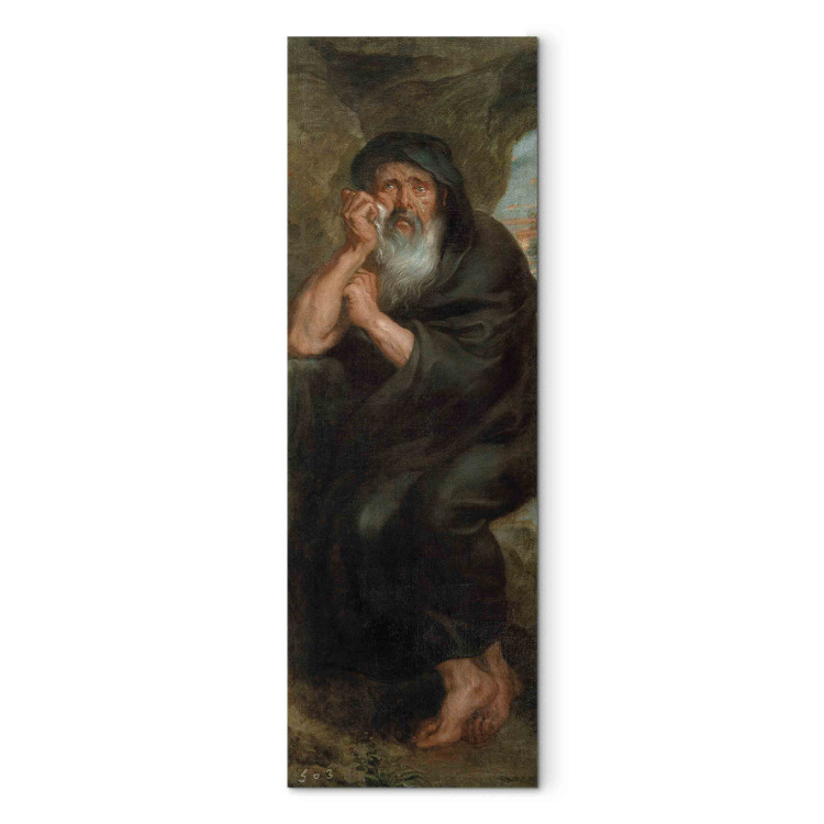 Reproduction Painting Heraclitus, the crying philosopher 153198