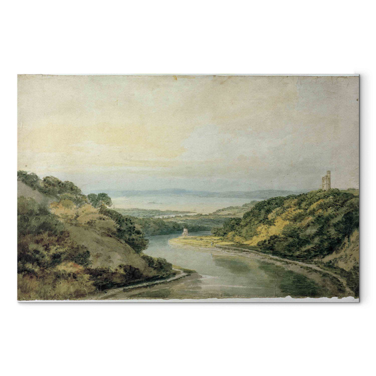 Reproduction Painting The Avon Gorge looking towards Bristol Channel, with Cooks Folly 153798 additionalImage 7