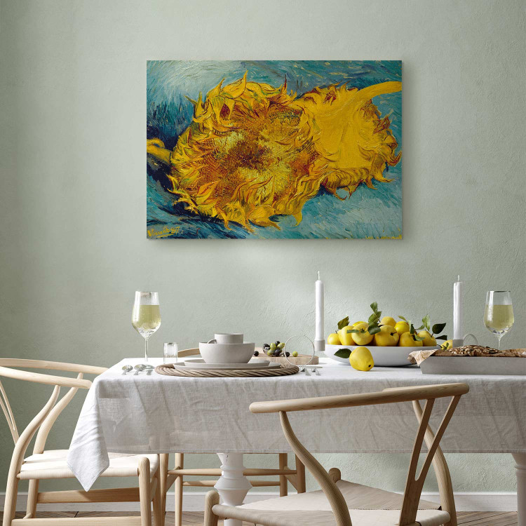 Reproduction Painting Two sunflowers 153998 additionalImage 5