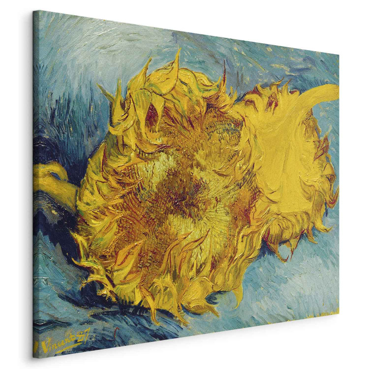Reproduction Painting Two sunflowers 153998 additionalImage 2