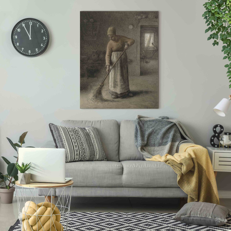 Art Reproduction A Farmer's wife sweeping 154098 additionalImage 3