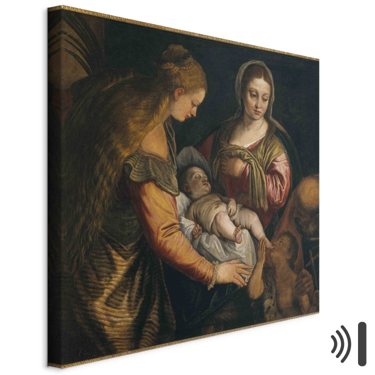 Art Reproduction Holy Family with Saint Barbara and John as boy child 154398 additionalImage 8