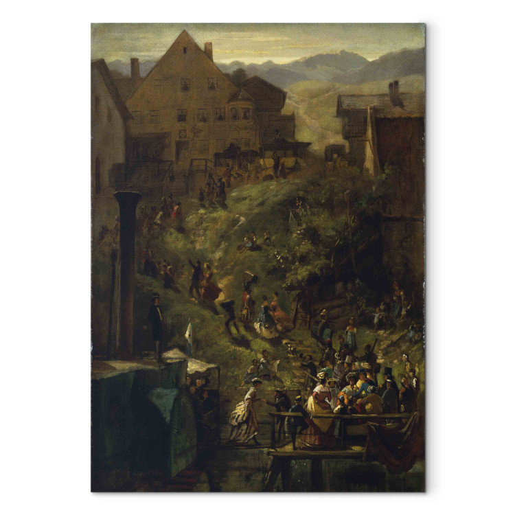 Reproduction Painting Ankunft in Seeshaupt 156298