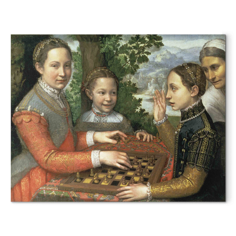 Art Reproduction Game of Chess 156498