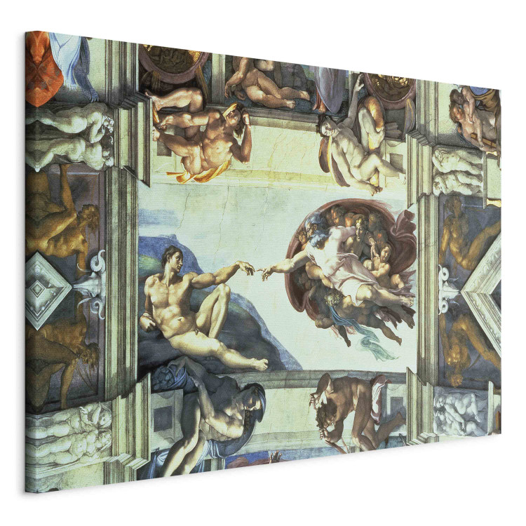 Art Reproduction Sistine Chapel Ceiling: Creation of Adam 158798 additionalImage 2