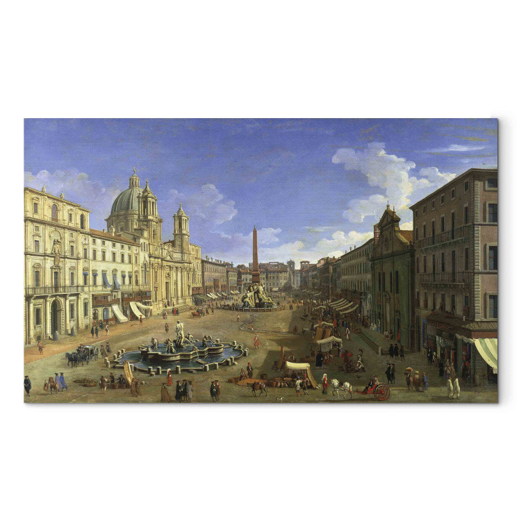 Art Reproduction View of the Piazza Navona, Rome  159498