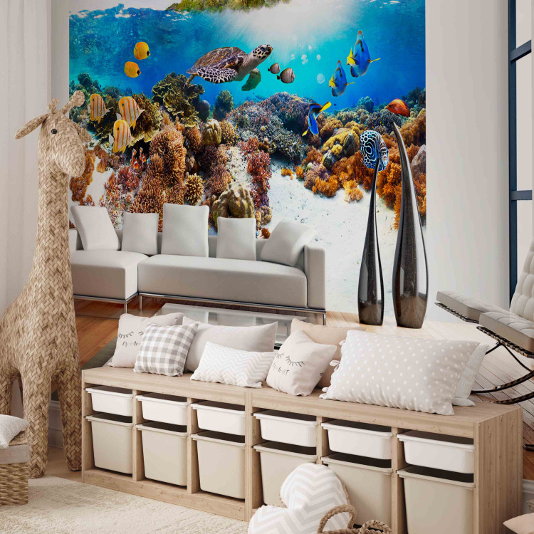 Wall Mural Coral Reef - World of Colourful Fish and Turtles in an Underwater World 59998 additionalImage 5