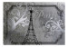Photo Wallpaper Vintage Paris - silver 61098 additionalThumb 1