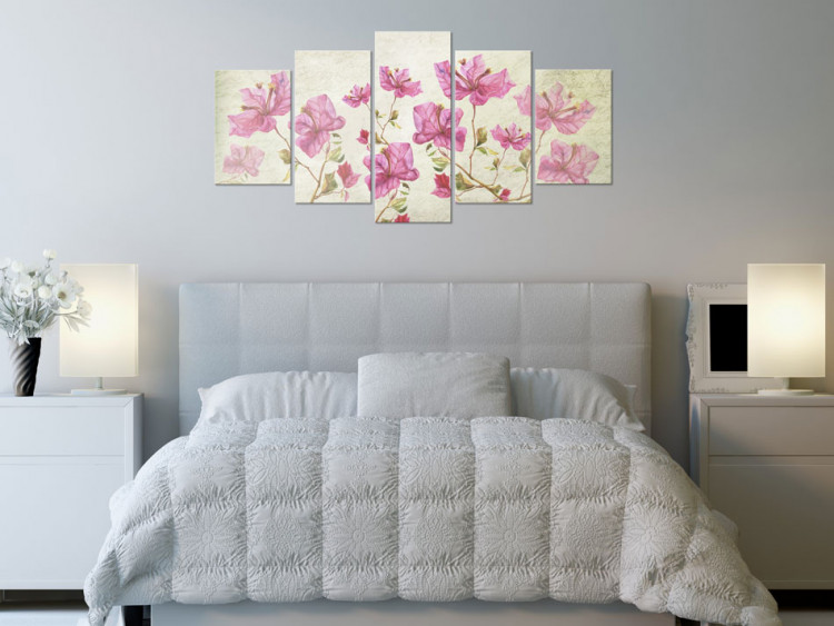 Canvas Art Print Picture with Flower 61898 additionalImage 3