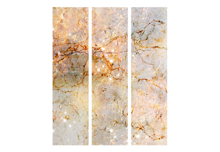Room Divider Enchanted in Marble - luxurious marble texture with a golden accent 95998 additionalImage 3