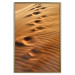 Poster Footprints in the Sand - a desert dune landscape in shades of orange 116509 additionalThumb 16