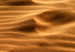 Poster Footprints in the Sand - a desert dune landscape in shades of orange 116509 additionalThumb 8
