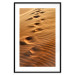 Poster Footprints in the Sand - a desert dune landscape in shades of orange 116509 additionalThumb 15