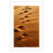 Poster Footprints in the Sand - a desert dune landscape in shades of orange 116509 additionalThumb 19